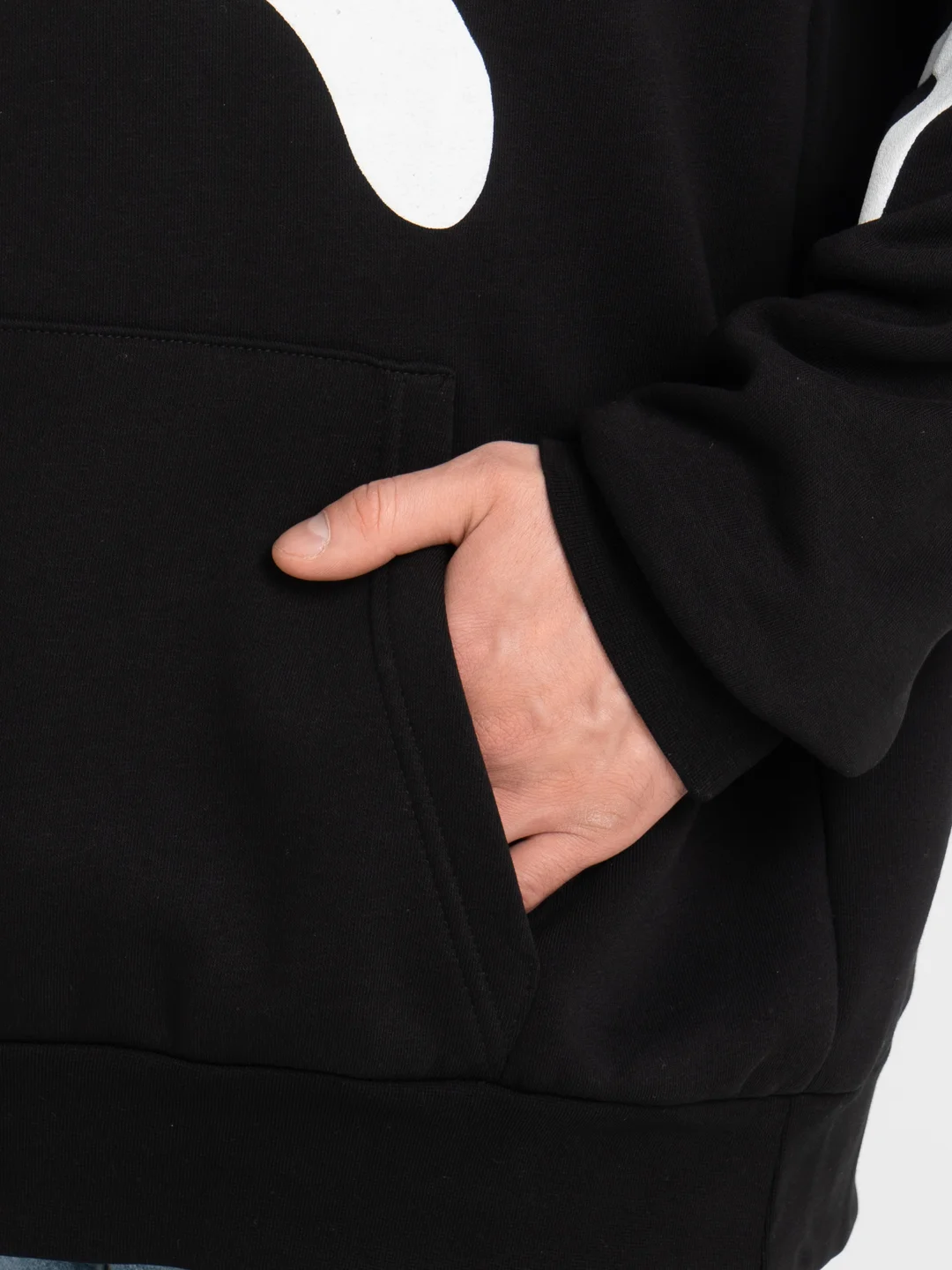 Белый толстовка худи oversize ( оверсайз ) unisex ( унисекс )
