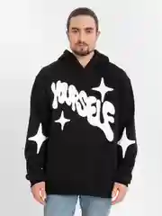 Белый толстовка худи oversize ( оверсайз ) unisex ( унисекс )