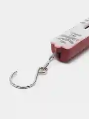 Весы безмен до 10 кг (пальчик) красные
