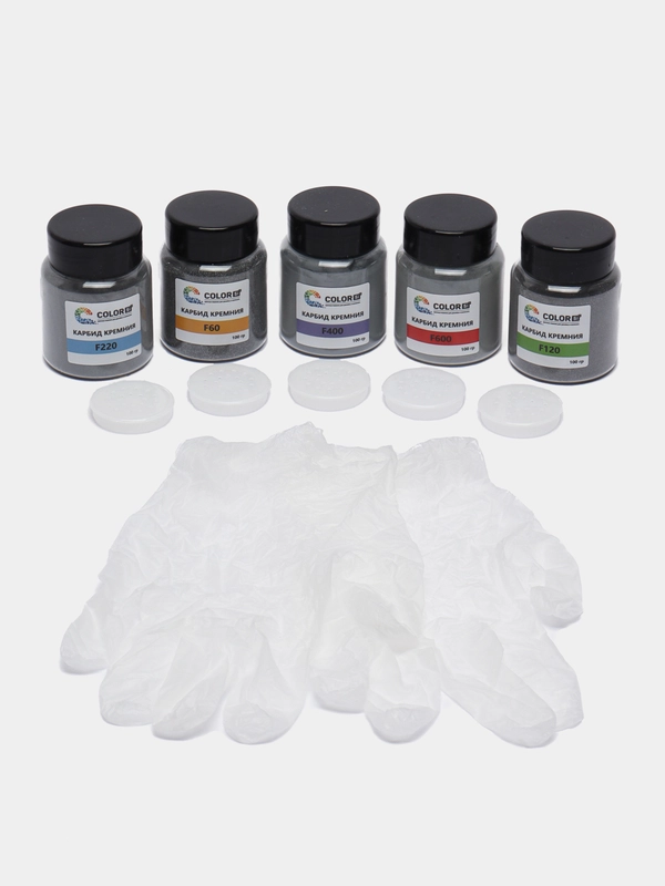 Карбид кремния F60, F120, F220, F400, F600 по 100 г