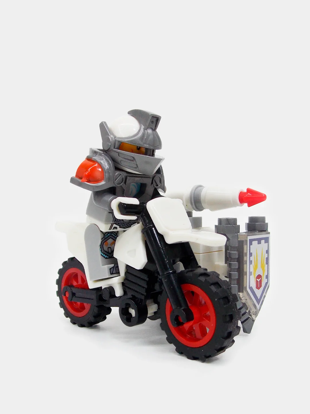 Конструктор "Рыцари на мотоциклах", фигурка в комплекте, совместимо с Лего (LEGO)