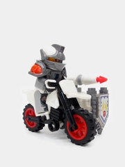 Конструктор "Рыцари на мотоциклах", фигурка в комплекте, совместимо с Лего (LEGO)