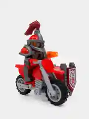 Конструктор "Рыцари на мотоциклах", фигурка в комплекте, совместимо с Лего (LEGO)