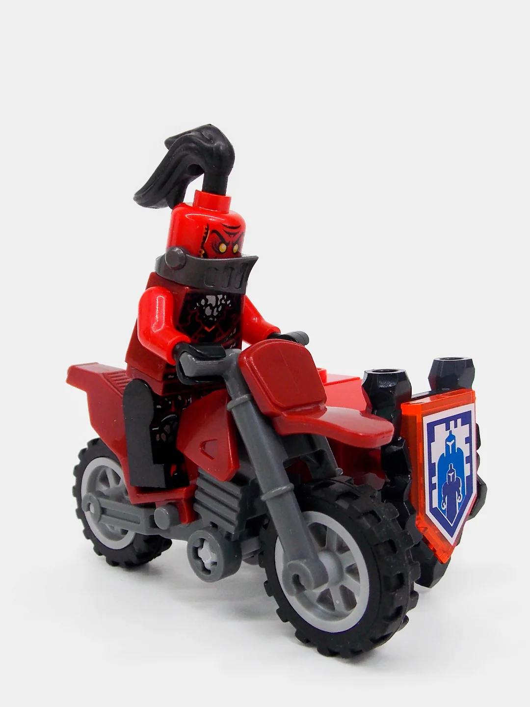 Конструктор "Рыцари на мотоциклах", фигурка в комплекте, совместимо с Лего (LEGO)