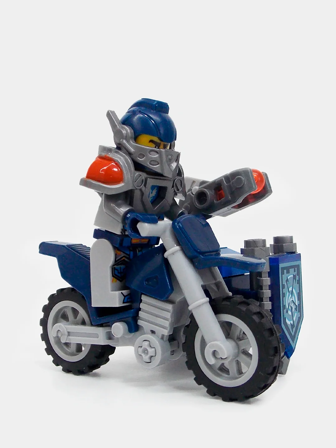 Конструктор "Рыцари на мотоциклах", фигурка в комплекте, совместимо с Лего (LEGO)