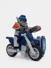Конструктор "Рыцари на мотоциклах", фигурка в комплекте, совместимо с Лего (LEGO)