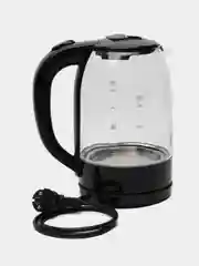 Чайник электрический VITEK VT-7092 1.7 л, прозрачный, черный