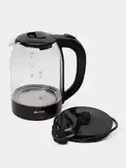 Чайник электрический VITEK VT-7092 1.7 л, прозрачный, черный