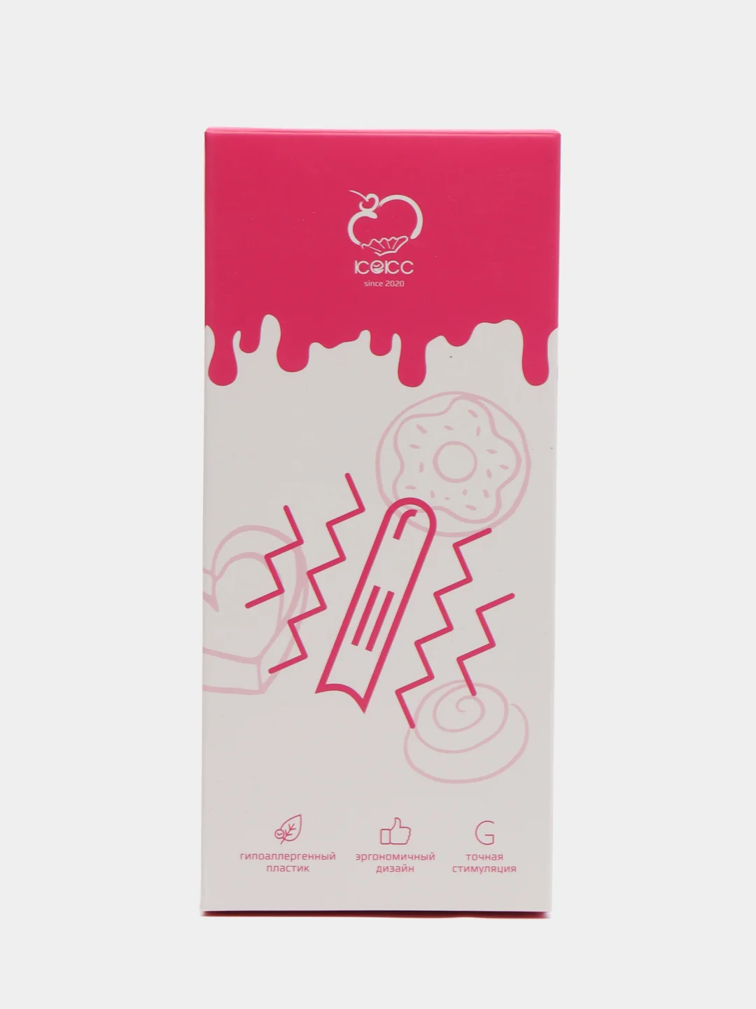 Розовый вибратор Keks Maxi Pink, вибратор , анальный вибратор , вибратор женский