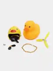 Игрушка утка в очках и шлеме с пропеллером, в машину
