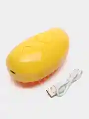 Желтый щётка с паром для собак и кошек