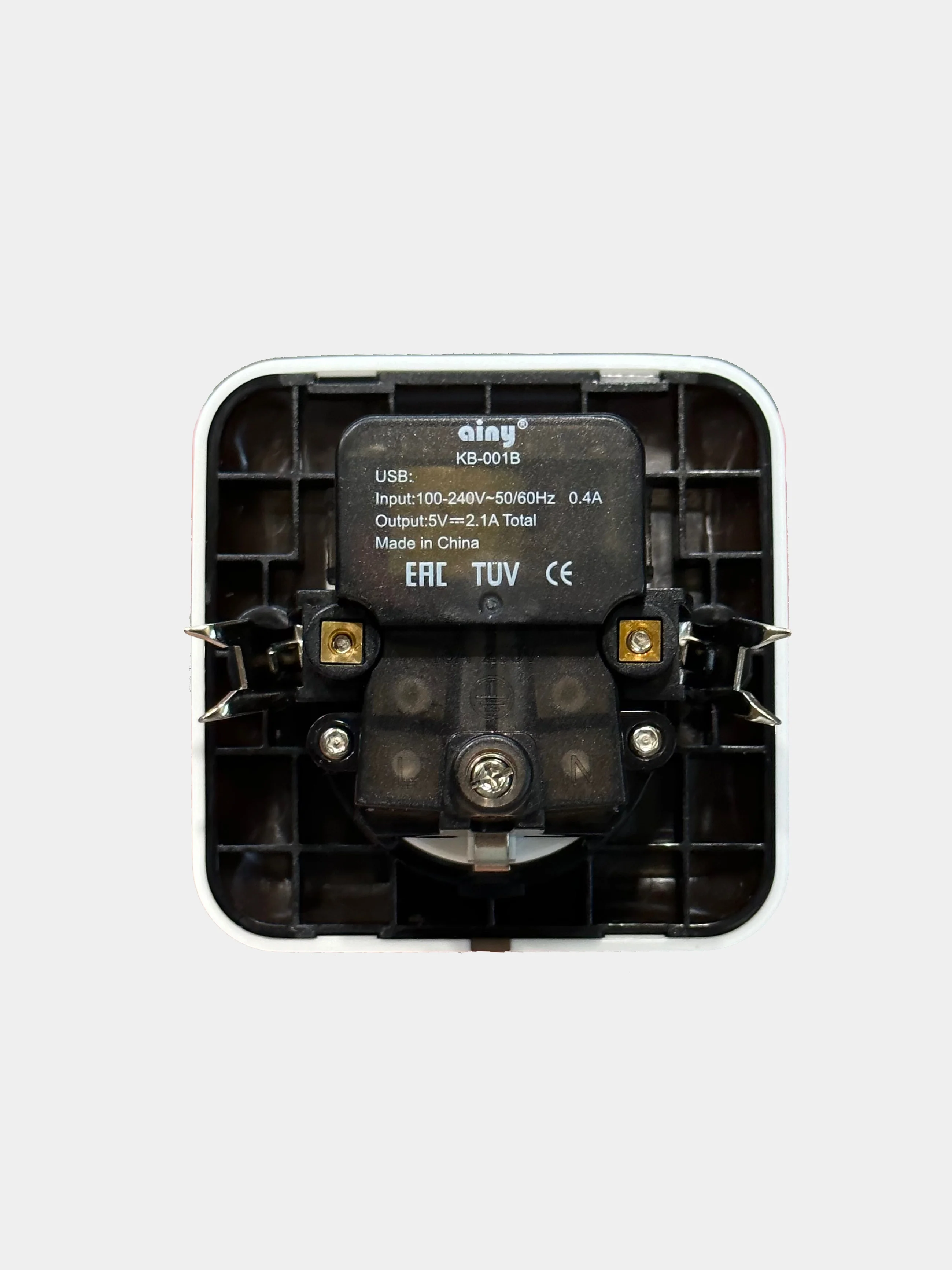 Розетка внутренняя с двумя USB портами