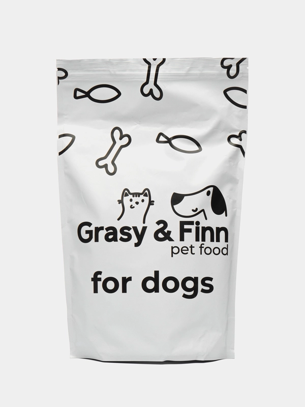 Grasy & Finn Cyхой корм для стерилизованных собак средних пород - Телятина и злаки, 1.5 кг