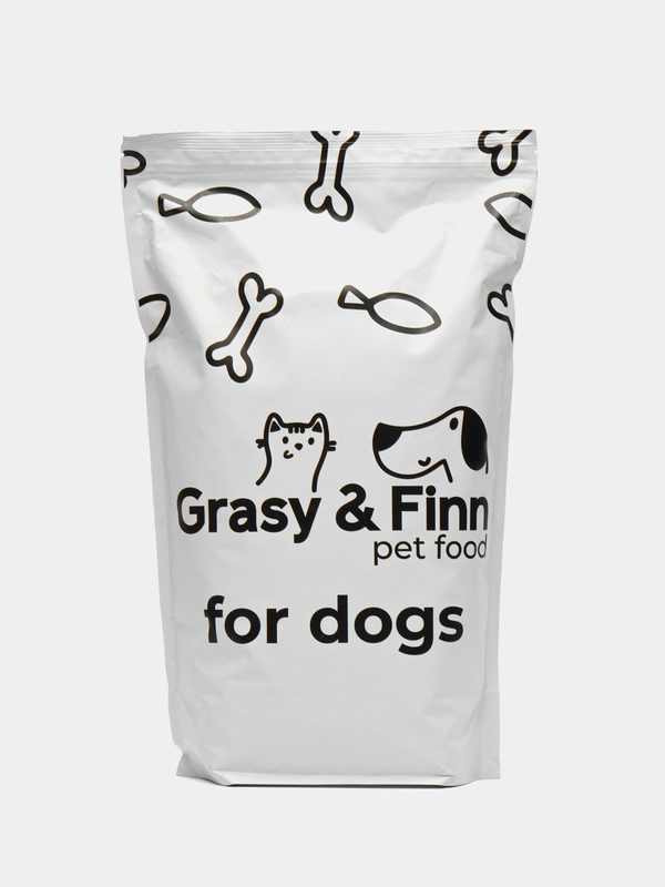 Grasy & Finn Сухой корм для стерилизованных собак средних и крупных пород, Телятина,2.5 кг