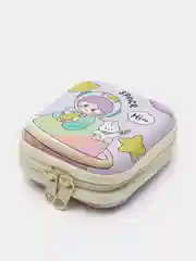 Бордовый кошелек детский