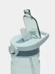 Небесно-голубой бутылка для воды в школу, для спорта, на прогулку , в машину, в офис 650 мл
