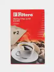 Фильтры для кофеварок неотбеленные Filtero Classic №2. Комплект 240 штук