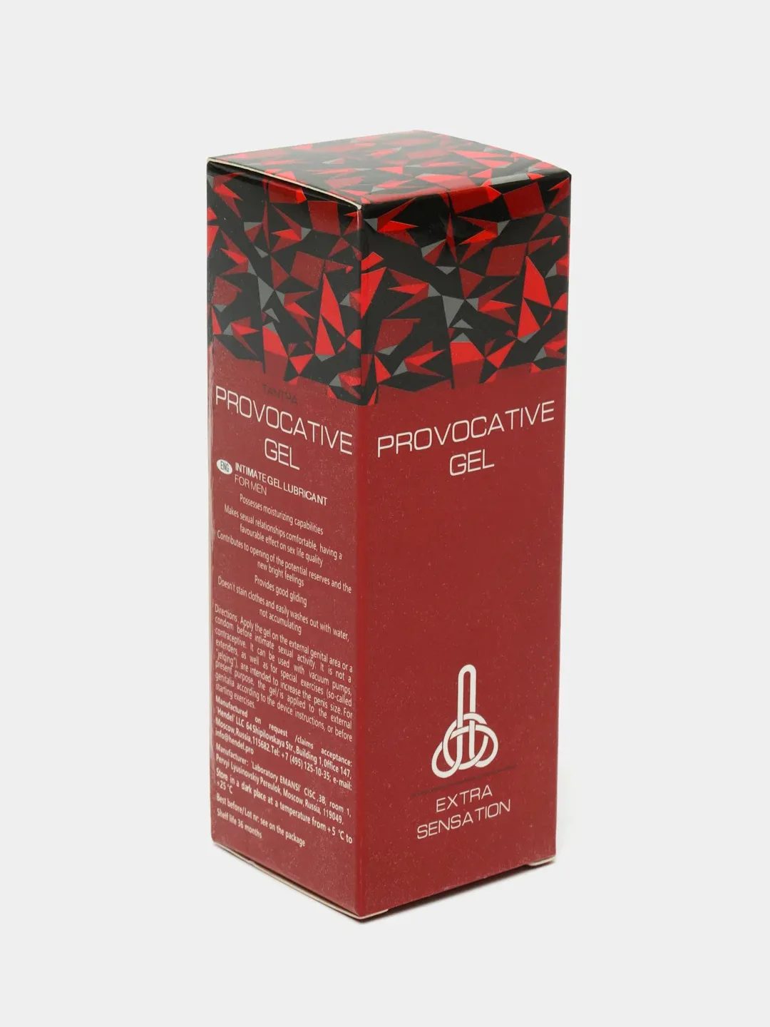 Крем-гель смазка Titan provocative gel для увеличения пениса