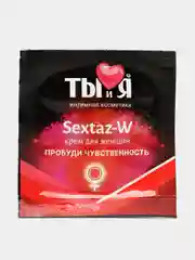 Коралловый крем Sextaz-W с возбуждающим эффектом для женщин "ТЫ и Я"