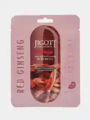 JIGOTT Тканевая маска для лица ЖЕНЬШЕНЬ RED GINSENG Real Ampoule Mask 27 мл