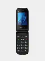 Красный кнопочный телефон-раскладушка Maxvi E8, с камерой, аккумулятор 1250мАч