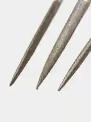 Набор надфилей алмазных KRANZ 140х50х3 мм, 5 шт