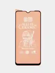 Черный защитная керамическая пленка матовая на Xiaomi Redmi 12C/10C/Poco C40 (Сяоми Редми)