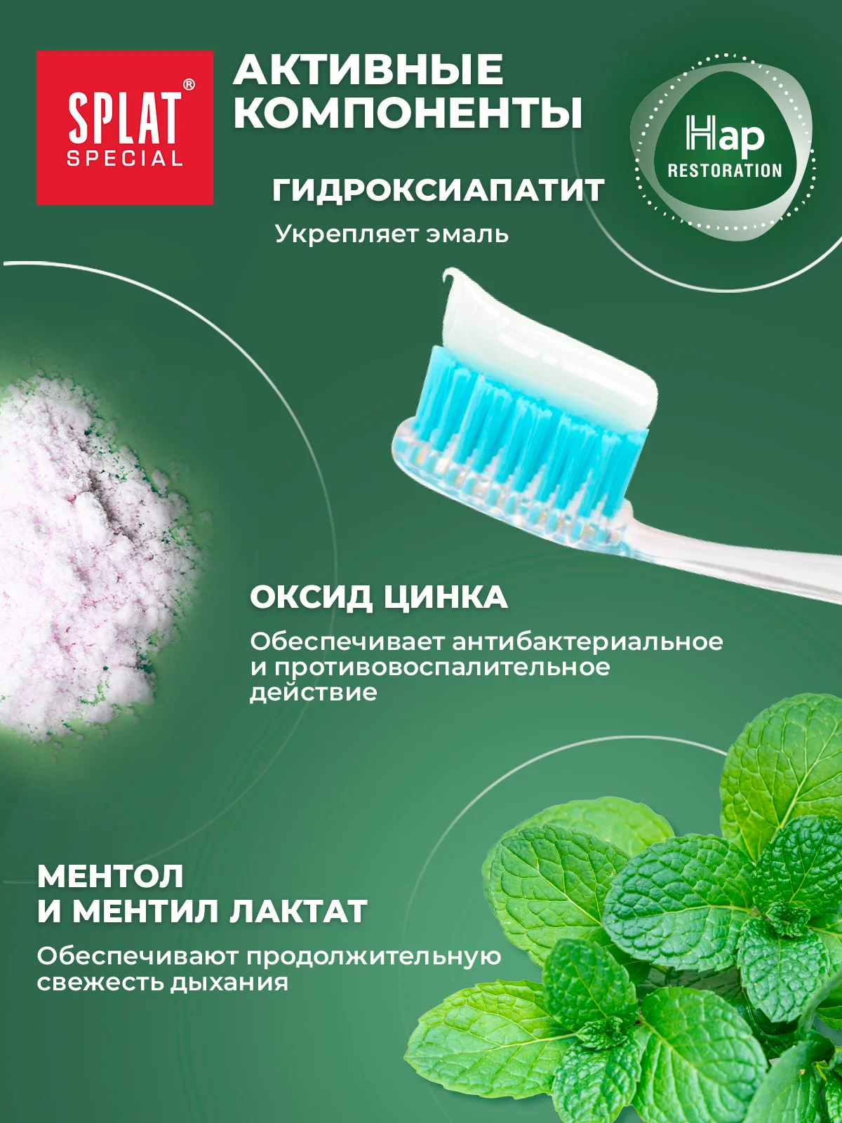Зубная паста Splat Special Whitening "Жасмин", 75 мл