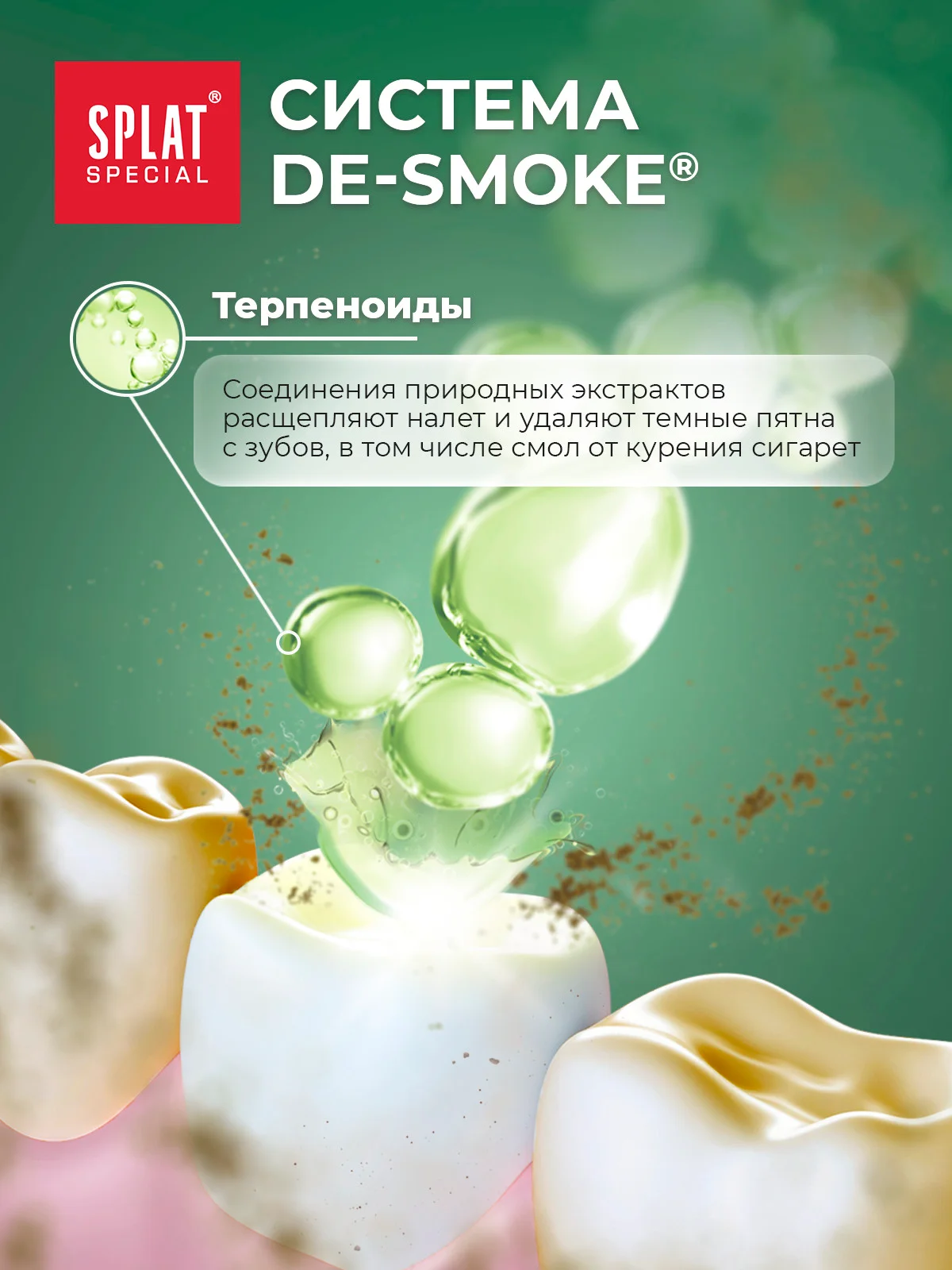 Зубная паста Splat Special Whitening "Жасмин", 75 мл