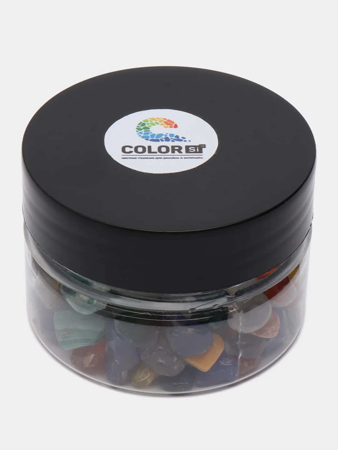 Разноцветный декоративные камни натуральные, 100 г, COLOR Si