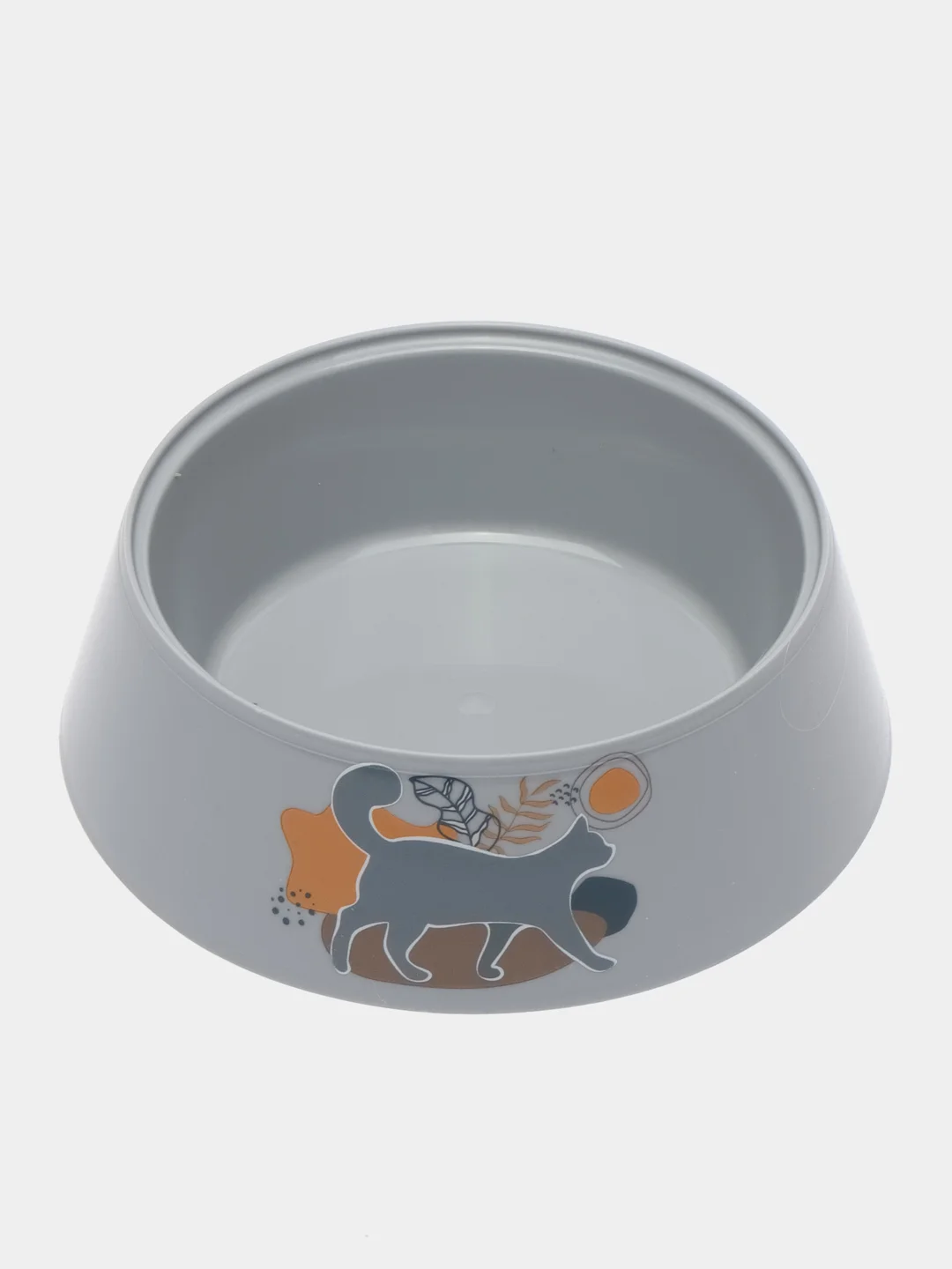 Серый меланж миска Cats, 0,3 л