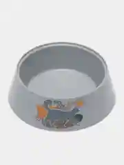 Серый меланж миска Cats, 0,3 л