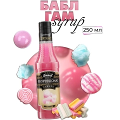 Сироп Barinoff "Бабл Гам", 330 г /250 мл