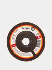 Круг лепестковый торцевой, P24/40/60/80/100/120, 125х22,2мм KRANZ