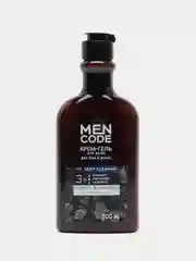 Гель для душа MEN CODE Deep Cleaning, с экстрактами угля и минералов 300мл