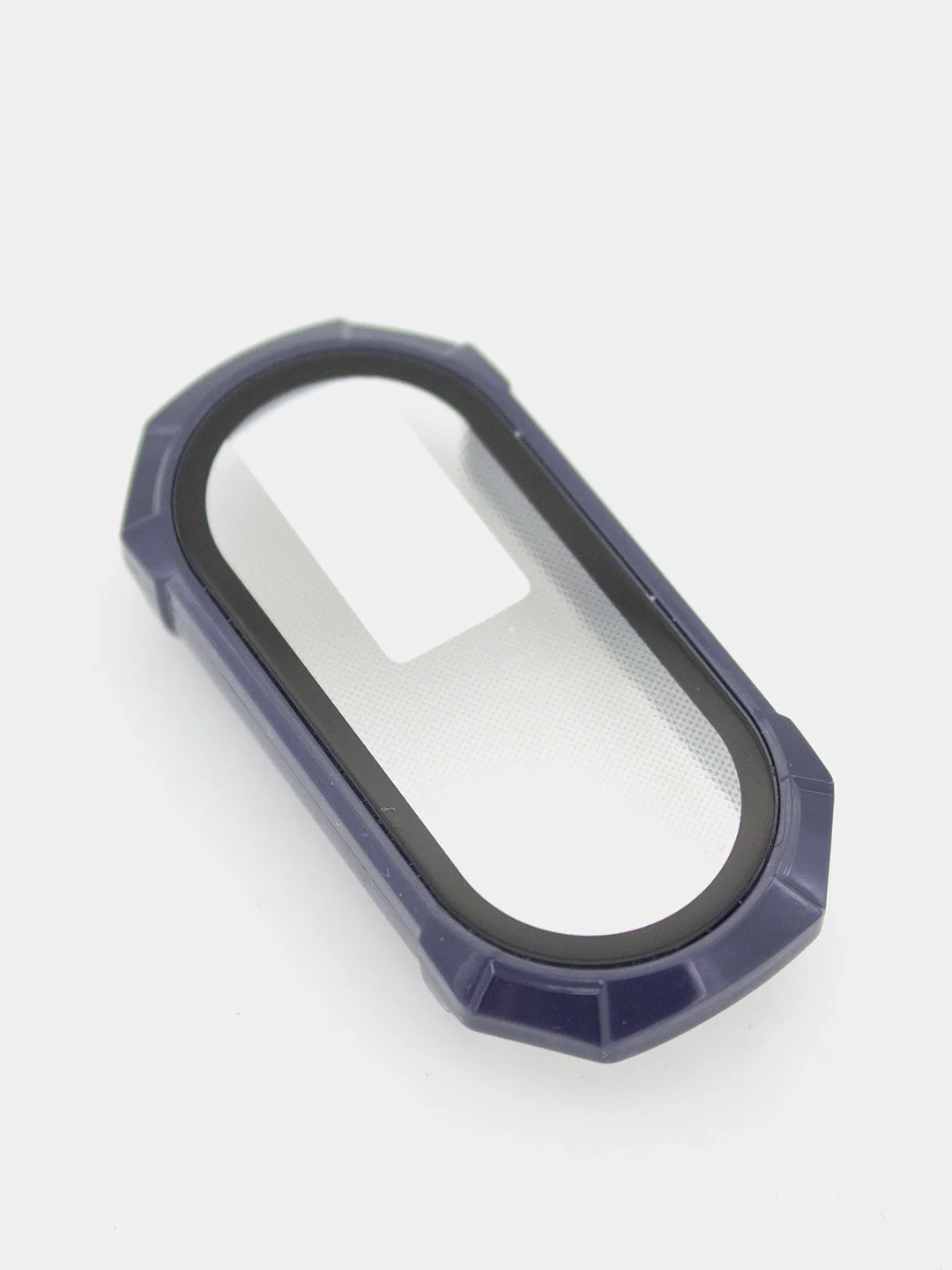 Синий защитное стекло и бампер для Xiaomi Mi Band 8