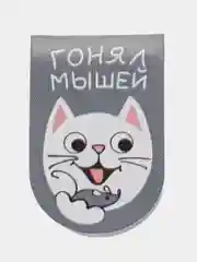 Фиолетовый набор магнитных закладок для книг, 6 штук