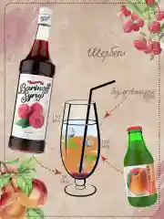Сироп Barinoff "Малина", для кофе и коктейлей, 1 л