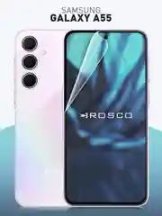 Плёнка 1-2 шт для Samsung Galaxy A55,A35,A54,A34,M34,S23 Ultra защитная ROSCO гидрогелевая