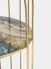 Голубой подставка для косметики, органайзер настольный для косметики