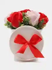 Карамельный букет из вспененного мыла , подарок на Новый год маме,сестре,коллеге ,подарочный набор