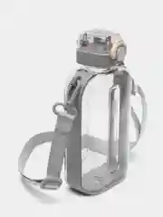 Серый спортивная бутылка для воды