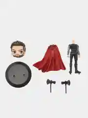 Бежевый меланж фигурки DC, Marvel (Бэтмен, железный человек, человек паук), 15 см