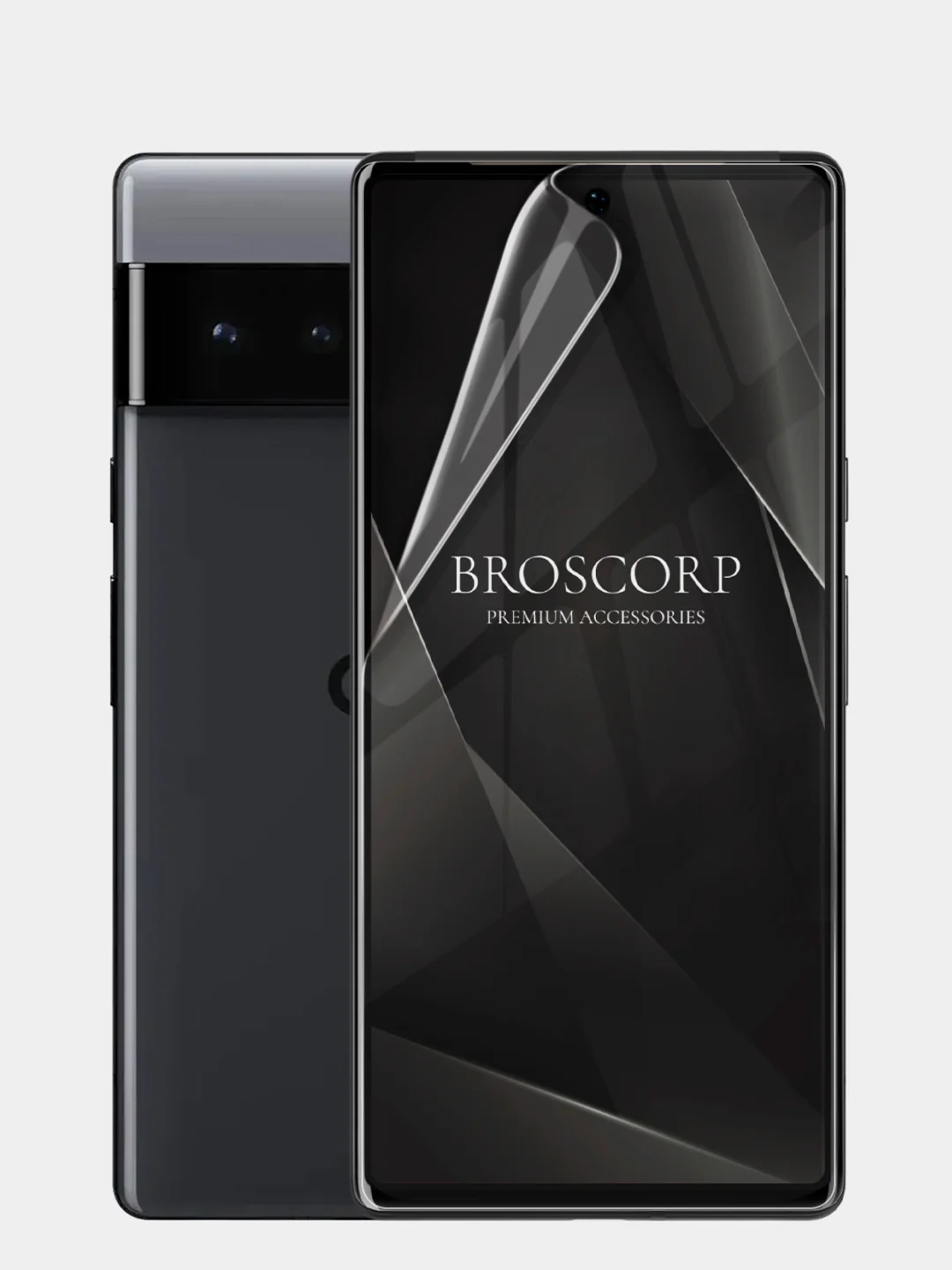 1-2 шт, защитная плёнка для Google Pixel 8/8 Pro/7 Pro/7/6a/6 Pro гидрогелевая BROSCORP