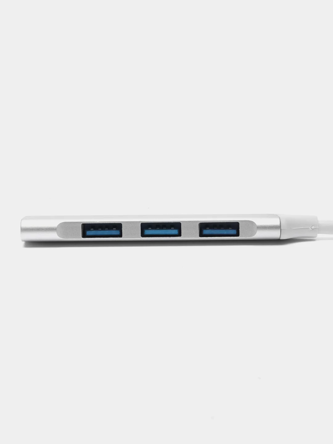 Белый usb-хаб, разветвитель на 4 порта, Type-C, переходник Hub 3.0, концентратор
