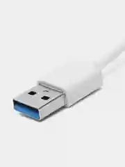 Белый разветвитель универсальный, USB-hub, 4 порта