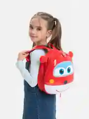 Розовый рюкзак детский с пластиковой капсулой