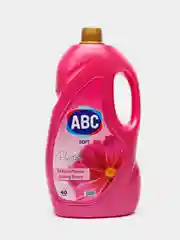 Розовый кондиционер-смягчитель для белья АВС парфюмерный, 4000 ml