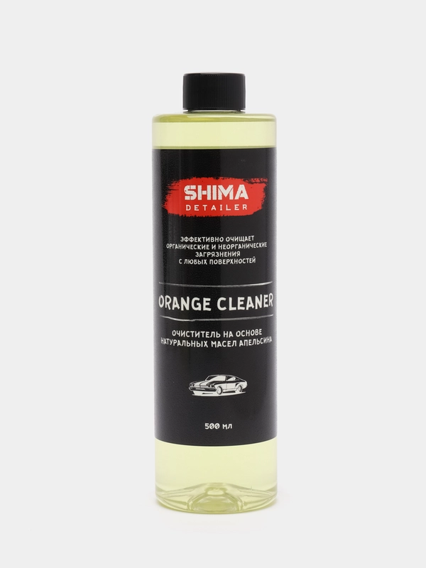 Очиститель на основе натуральных масел апельсина SHIMA DETAILER "ORANGE CLEANER", 500 мл