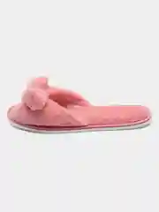 Коралловый тапочки домашние женские из искусственного меха, ЖКБ/пыльно-розовый